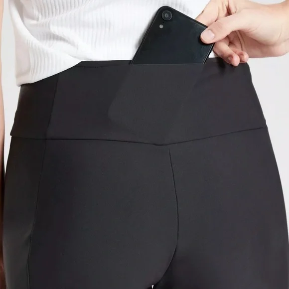 Athleta Stellar City Tight Black Leggings Size 8 - Picture 7 of 7